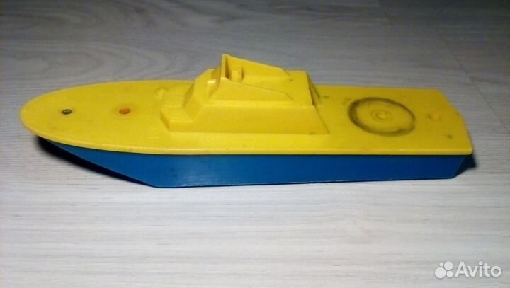 Игрушки СССР Катер