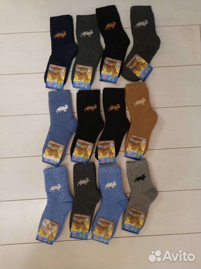 Детские носки из верблюжьей шерсти