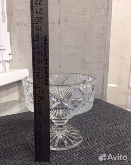 Хрустальные салатники/вазочки разные СССР
