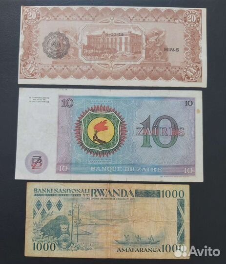 Банкноты нечастые