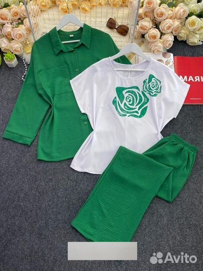 Костюм тройка 54р до 62р