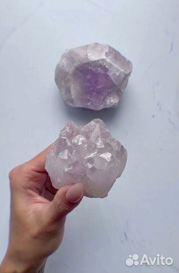 Кристаллы аметиста, аметист Дальнегорский