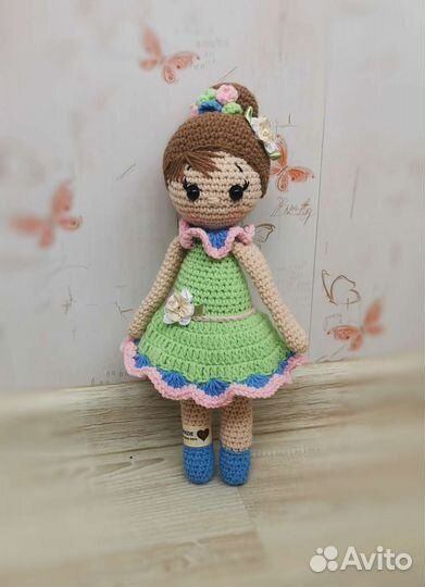 Вязаная кукла 