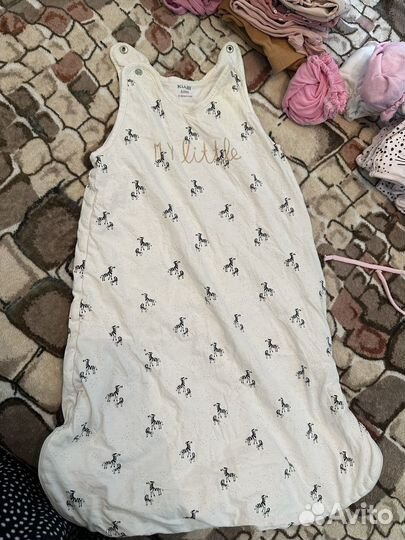 Вещи для девочки пакетом 62,68,74