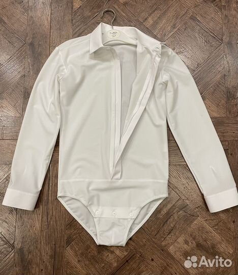 Рубашка боди для бальных танцев мальчики 140-146