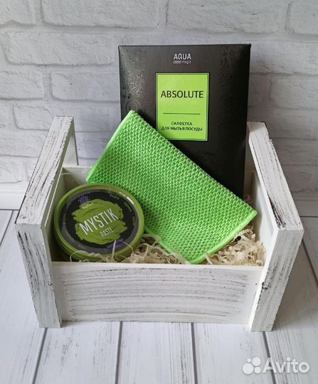 Гринвей салфетка для посуды и салфетка для стекла