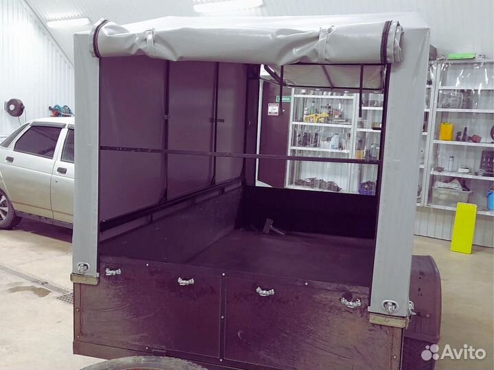 Тент на легковой прицеп