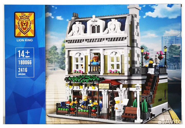 Конструктор Парижский ресторан / Городской квартал