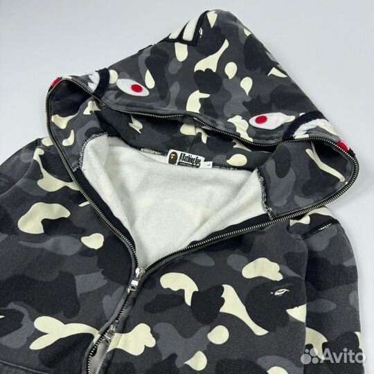 Зип худи A Bathing Ape Shark Full Zip Hoodie