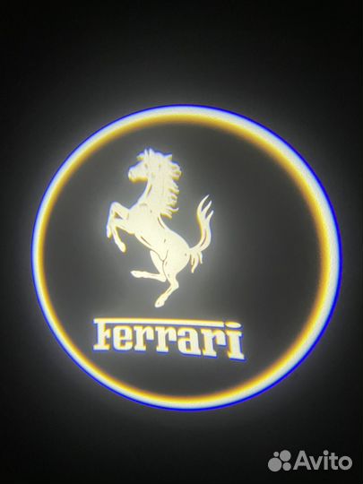 Беспроводной проектор Ferrari 2шт