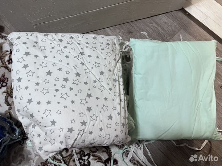 Бортики в детскую кроватку