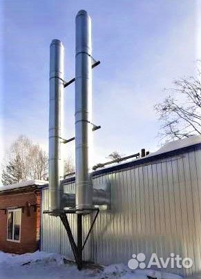 Монтаж дымоходов для котлов, печей, каминов