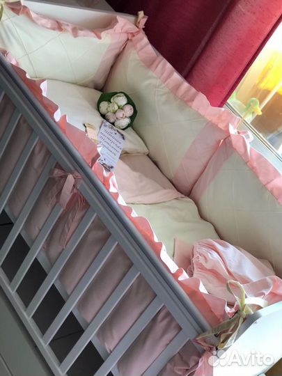 Детское постельное: Вигвам, бомбон, бортики