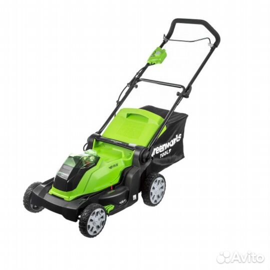 Газонокосилка Greenworks G40LM41K4 40B (в комплект