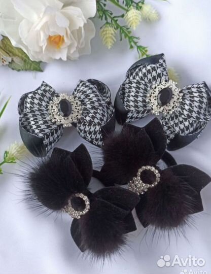 Бантики, ручная работа