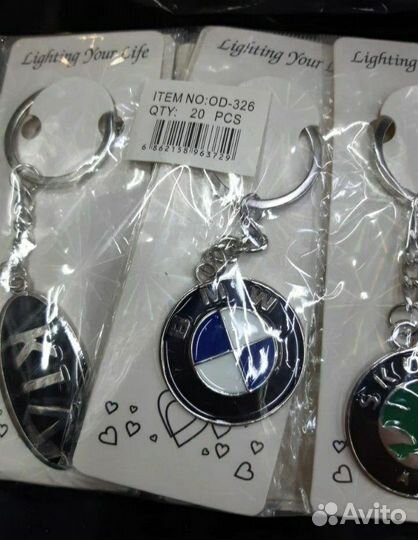 Брелки оптом