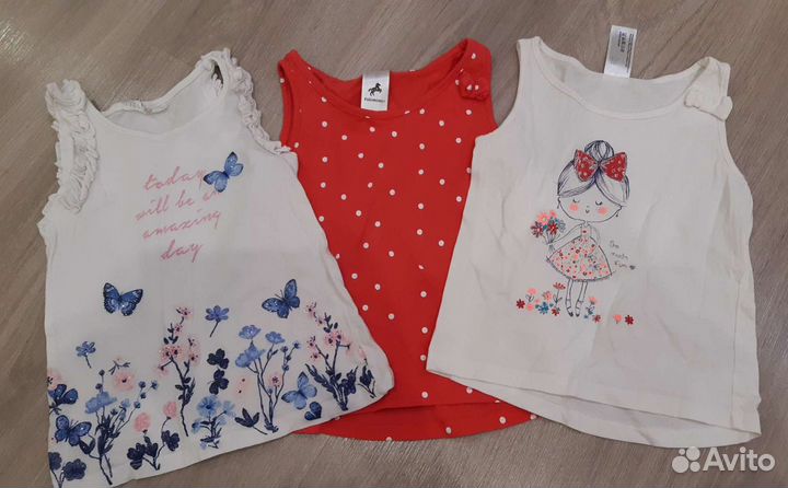 Фирменная одежда для девочки 4 лет пакетом