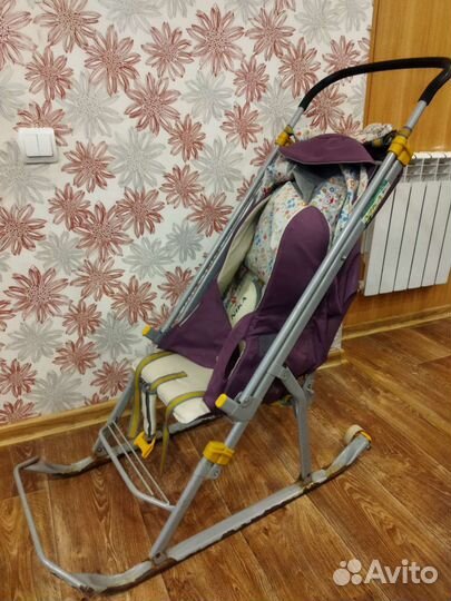 Санки коляска ника