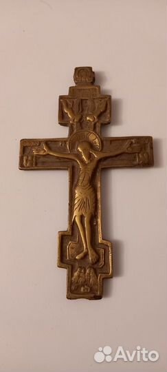 Крест бронзовый
