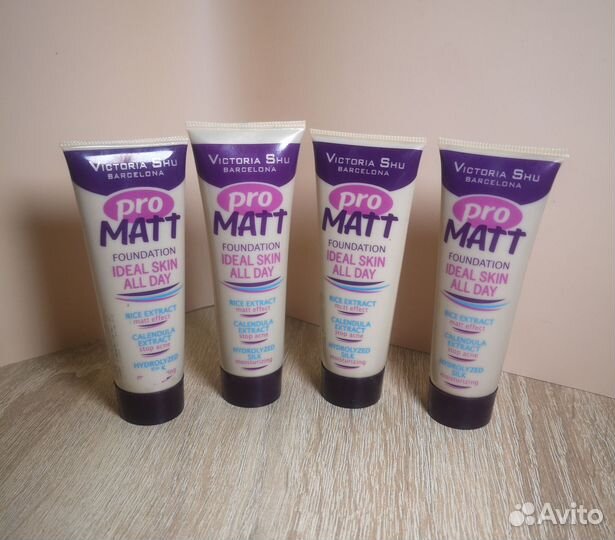 Набор - Крем тональный Victoria shu матовый