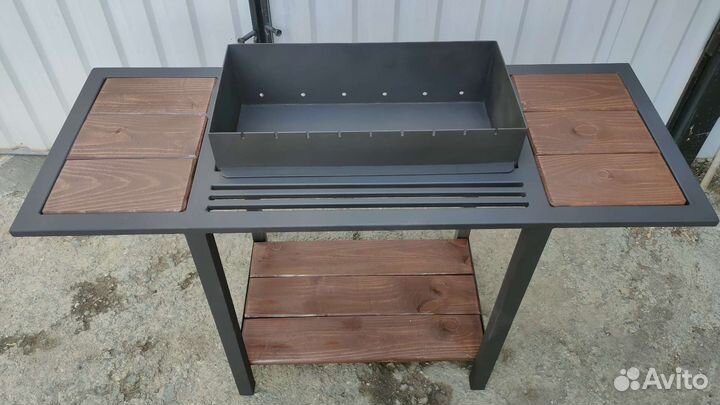 Мангал в стиле лофт