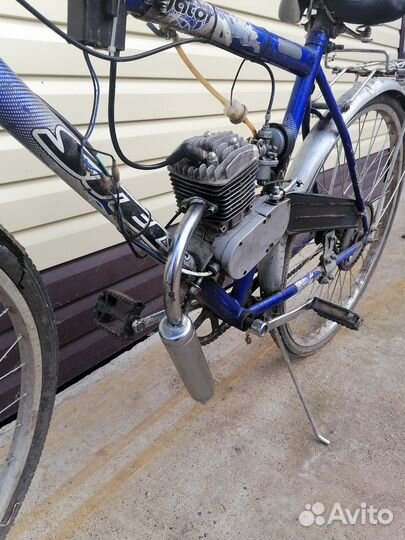 Велосипед с мотором f80