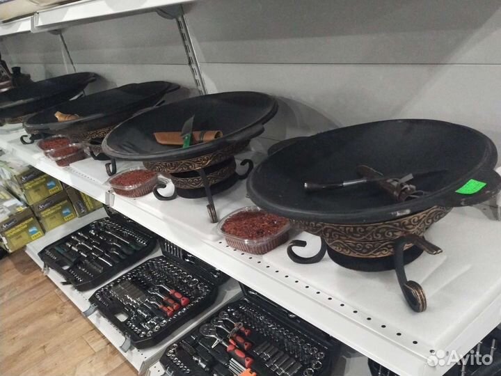 Садж чугунный с подставкой