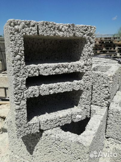 Блок муровой/керамзитовый -Доставка с производства
