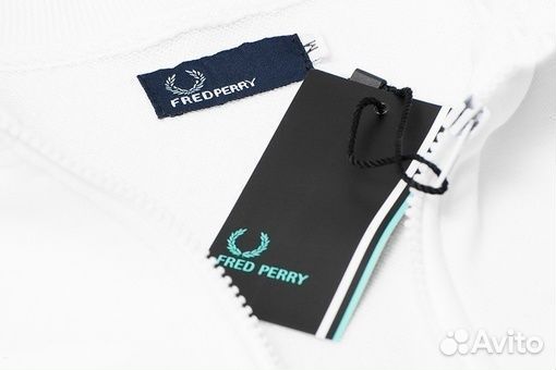 Олимпийка Fred Perry Белая