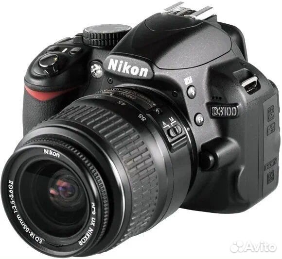 Зеркальный фотоаппарат nikon d3100