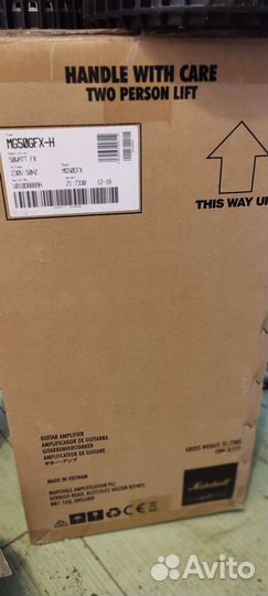 Marshall MG 50GFX гитарный комбик новый наличие