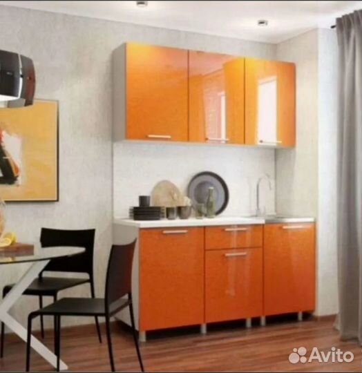 Кухонный гарнитур Оранж 1.5 м