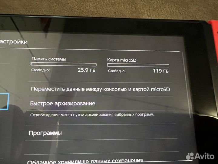 Nintendo switch прошитая чип + 128 гб samsung