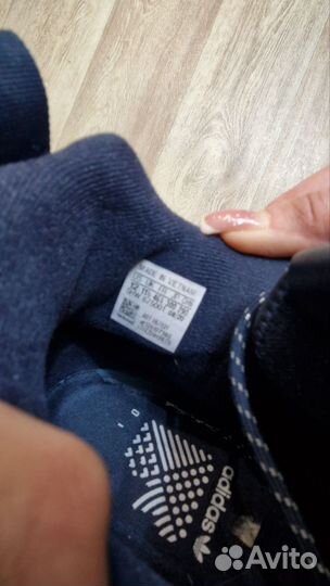 Мужские зимние ботинки Adidas Б/у