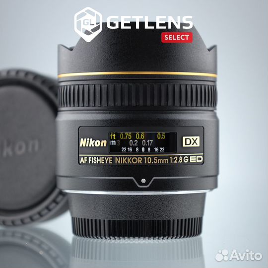 Nikon 10.5mm f/2.8G ED DX Fisheye-Nikkor