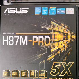 Материнская плата Asus H87M-PRO