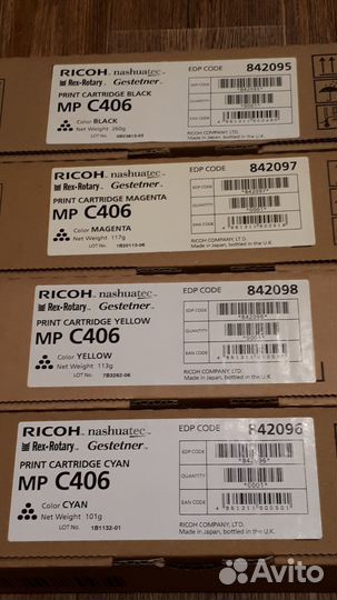 Картридж Ricoh MP C406