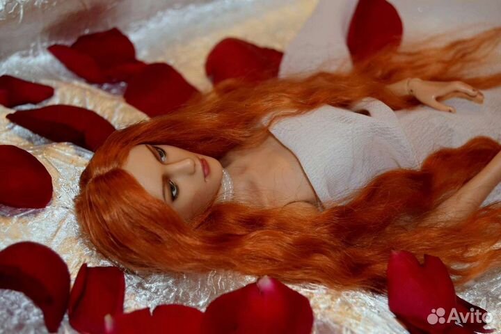 Авторская шарнирная кукла Ольги Рейнгард