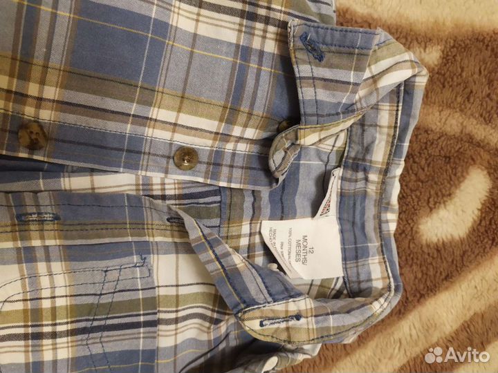 Рубашка на 1 годик (74-80)