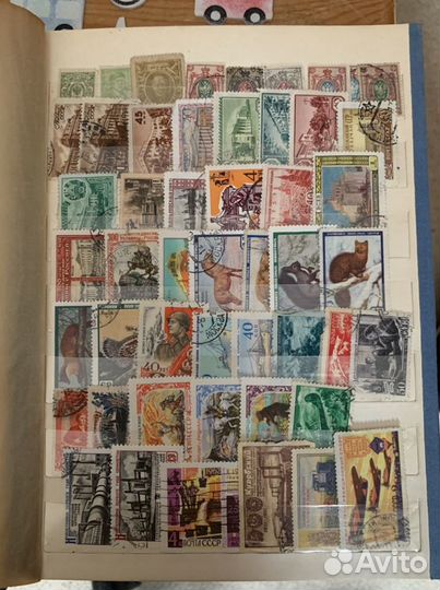 Старые почтовые марки разных стран