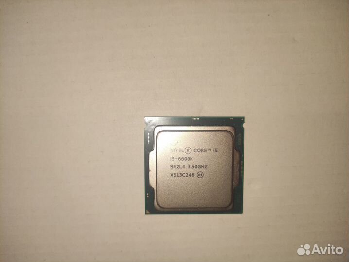 Процессор Intel Core i5-6600K