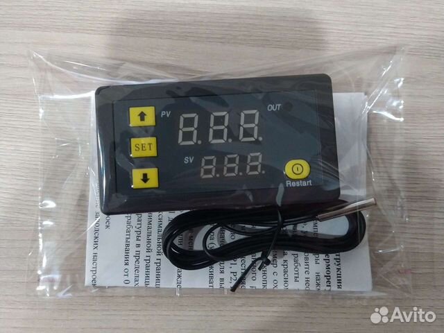 Терморегулятор 220В 10А точный 0,1 С цифровой объявление продам
