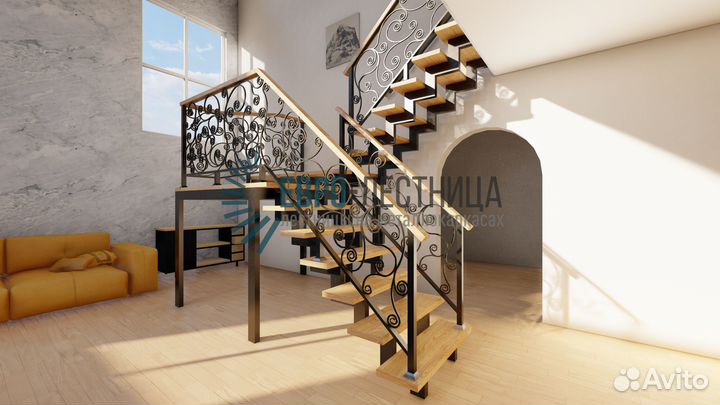 Перила ограждения балюстрады под ключ договор