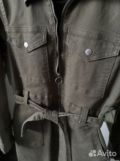 Джинсовое платье