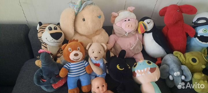 Мягкие игрушки из IKEA