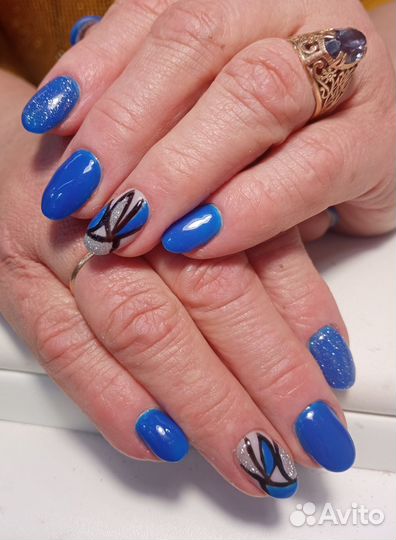 Маникюр гель лак