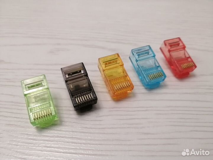 Коннектор RJ45, 10 штук