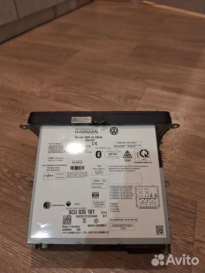 Магнитола Harman Volswagen