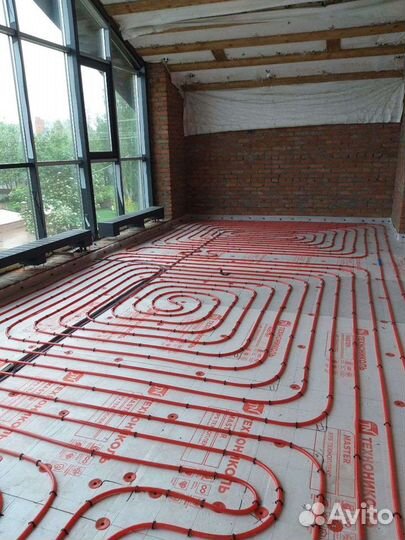 Монтаж систем отопления