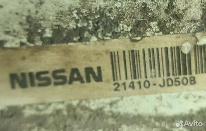 Радиатор охлаждения двигателя Ниссан Кашкай J10 K9